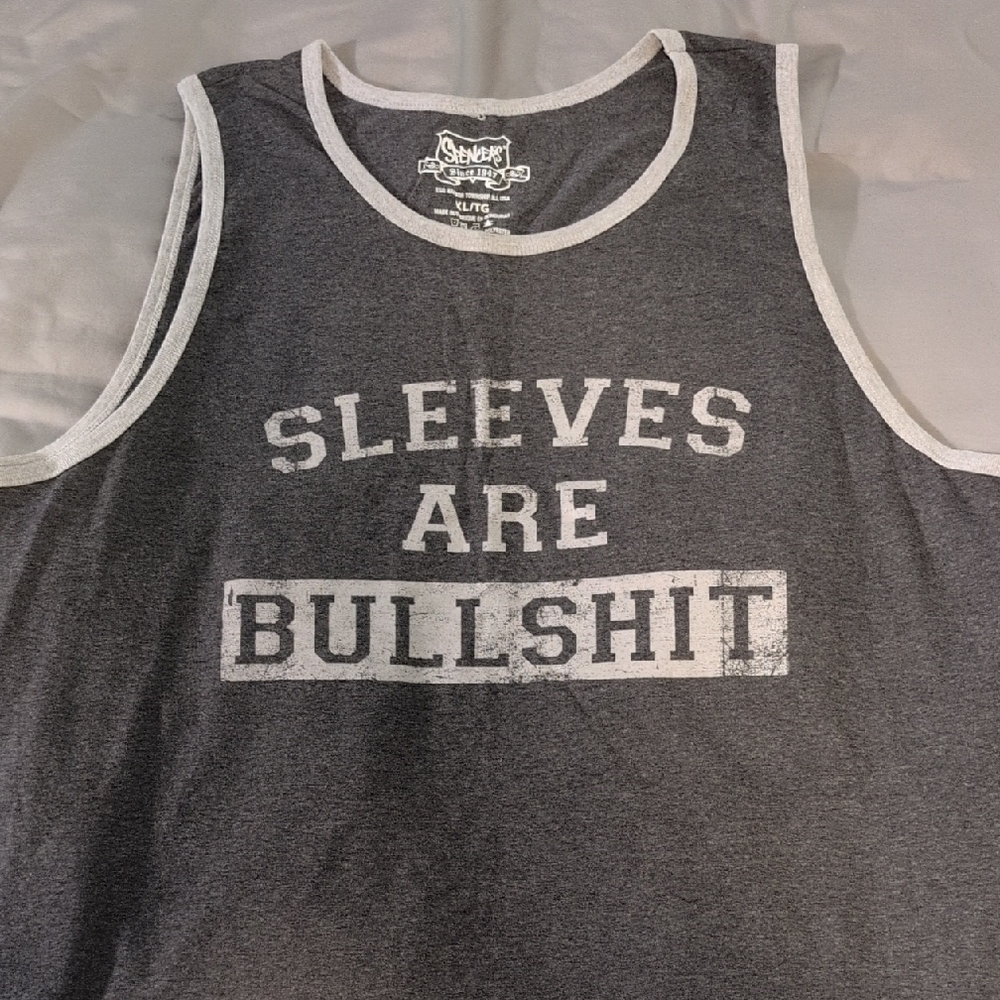Spencer's Charcoal and Light Gray Tank Top